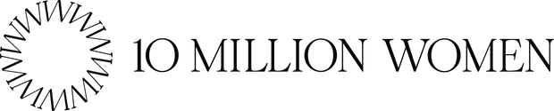10 Million Women Logo white background