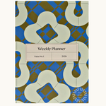 2026 weekly planner with patterned cover. Premium branded merchandise and sustainable corporate gifts for women
