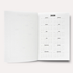 2026 weekly planner year view calendar. Unique corporate gifts and sustainable office stationery