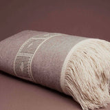 Fringed Llama Blend Blanket