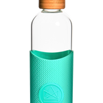 Glass Water Bottle 1L / 34oz. Branded premium eco merch