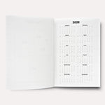 2026 weekly planner year view calendar. Unique corporate gifts and sustainable office branded stationery