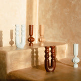 Handcrafted tall designer candles