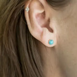 Turquoise Mini Stud Earrings