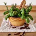 Olive Wood Mortar & Pestle. Eco corporate gifts