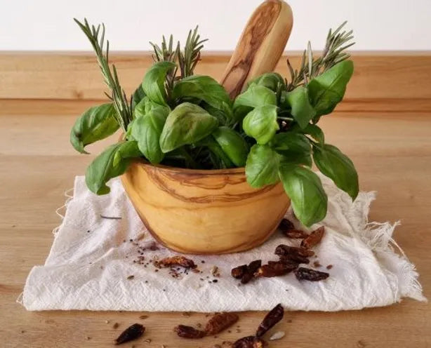 Olive Wood Mortar & Pestle. Eco corporate gifts