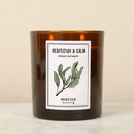 Meditation and Calm aromatherapy candle by Norfolk Natural Living