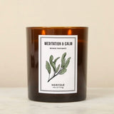 Meditation and Calm aromatherapy candle by Norfolk Natural Living
