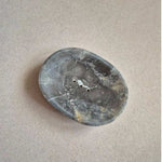 Black marble soap dish
