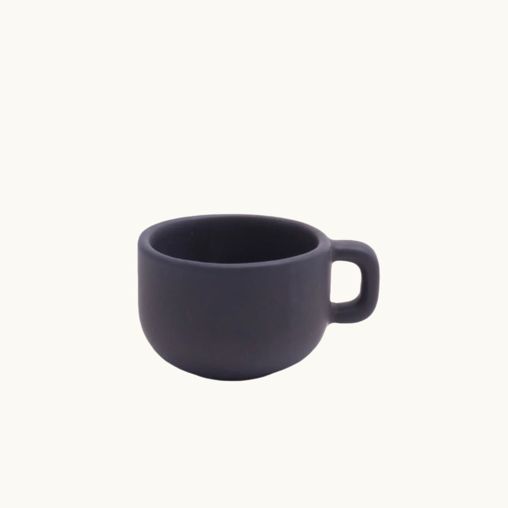 Black white ceramic coffee cup 180ml for corporate gifting, considered gift for client gifting and employee appreciation