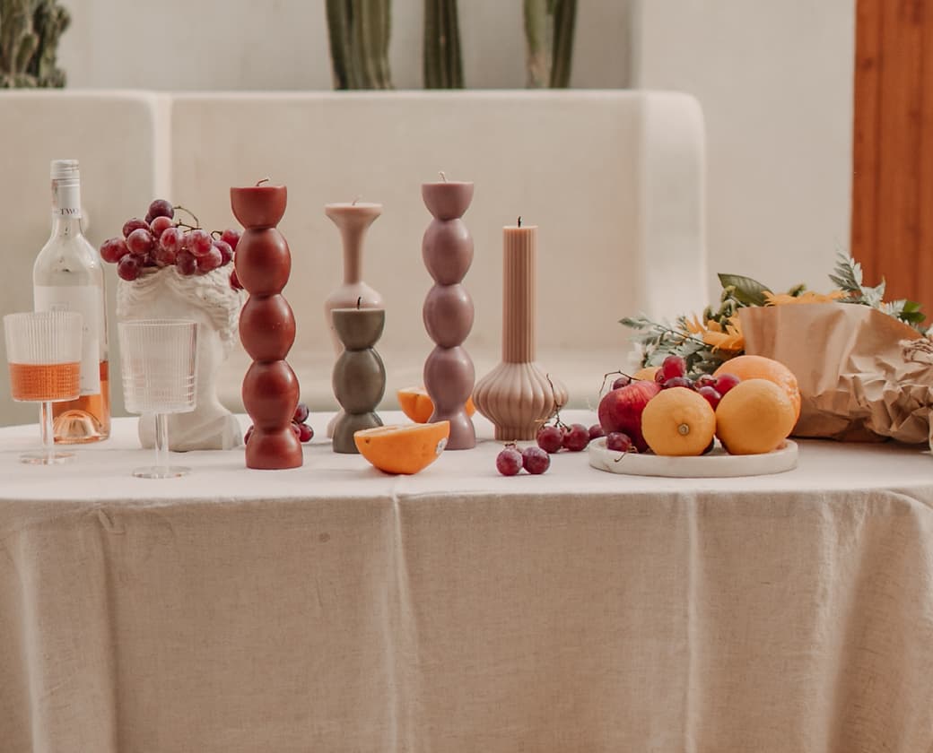 Design candles for corporate gifting, premium gift for VIP clients and executive gifting