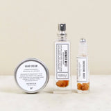 Energising Boost shower mist, pulse point oil and hand cream handmade in Norfolk.