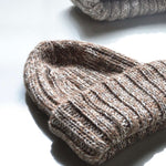 Hand knitted Fisherman merino wool beanies made in Argentina