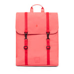 Pink vegan slim backpack. Eco-friendly branded merchandise