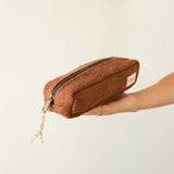 eco friendly hemp pencil case made from natural hemp for conferences and employee gifting