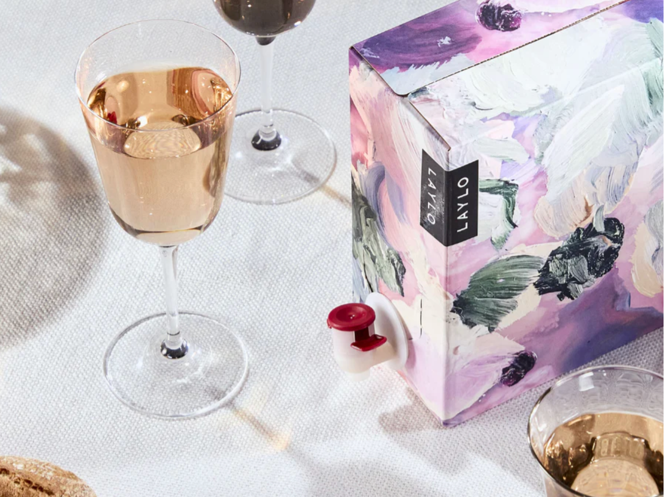 premium rosé boxed wine client and employee gifting