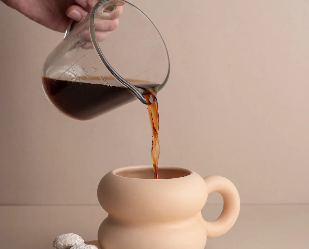 michelin inspired ceramic mug black sustainable corporate gifts for conferences and employee gifting, supporting women owned businesses