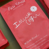 Fair Shot Inclusive Blend coffee bags displayed together