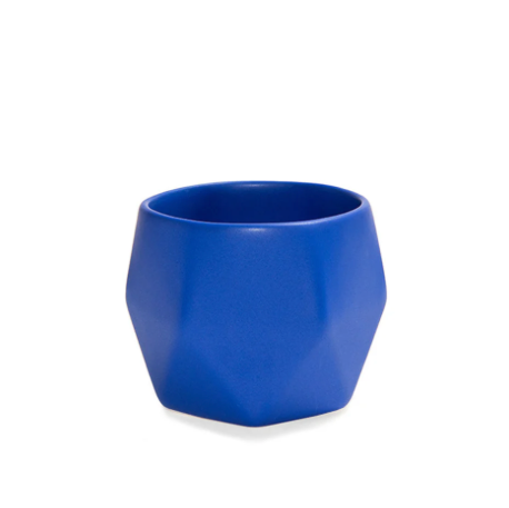Handmade Ceramic Coffee Cup Latte Mug in blue