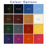 Sloane Stationery colour options for personalised notebooks, notepads and stationery