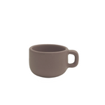 Brown Ceramic coffee cups. Artisan made 