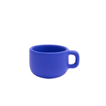 Blue Ceramic coffee cups. Artisan made 