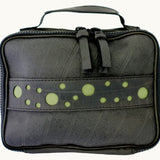 eco friendly and cruelty free travel organiser. travel organiser made from recycled tyre sustainable corporate gift for clients