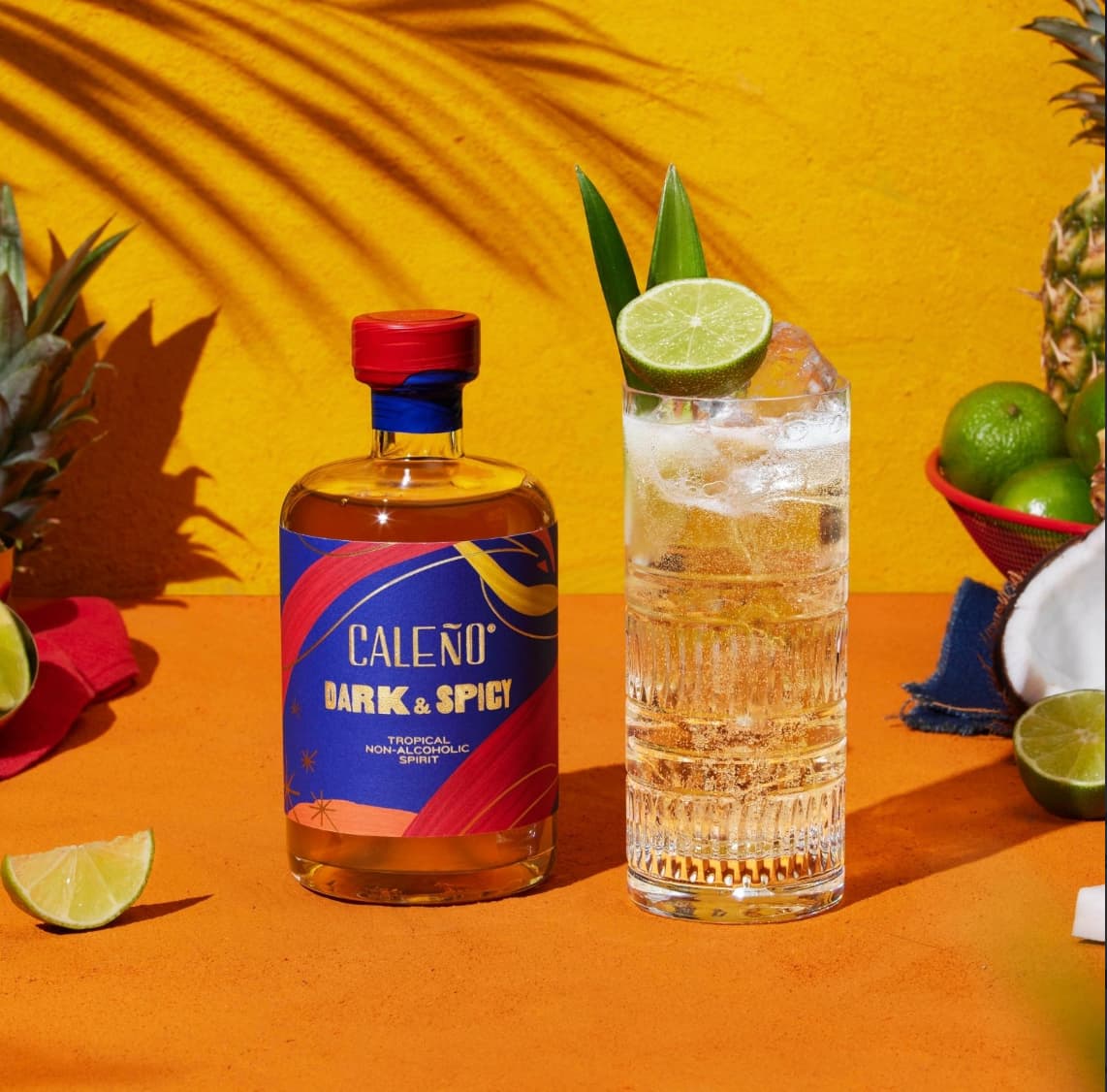 Alcohol free tropical rum dark and spice premium gourmet corporate gift client events