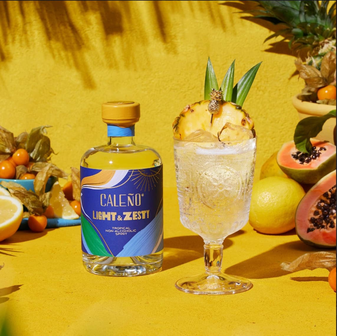 Alcohol free tropical rum light and zesty premium gourmet corporate gift employee appreciation