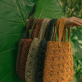 luxury artisan crochet tote bag premium corporate gift brand activation UK
