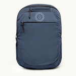 Lightweight Water Resistant Backpack 12L in blue, front, showing logo placement.