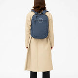 Lightweight Water Resistant Backpack 12L in blue, worn on the back