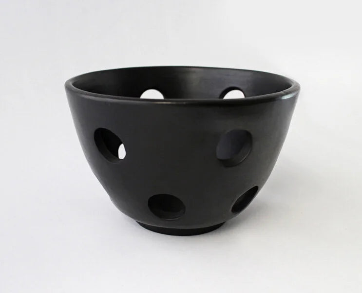 black clay fruit bowl, premium corporate gift for executive gifting and VIP clients