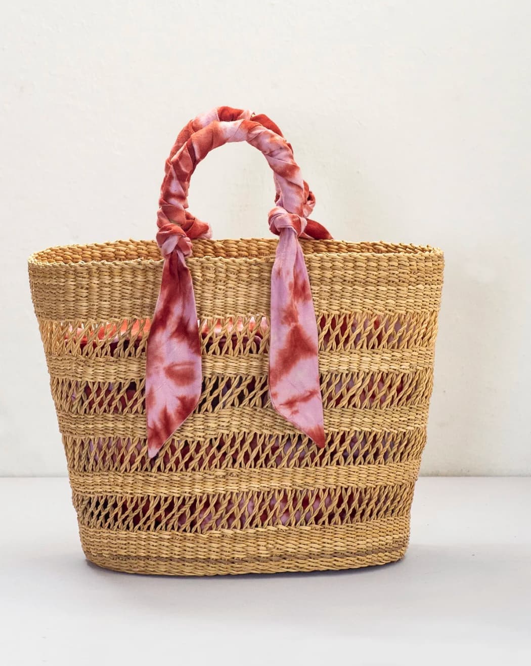 Handwoven bolga basket sustainable luxury corporate gift for executives UK