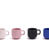 Ceramic Cappuccino Cup 350ml in four colours, desk gift