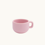 pink ceramic espresso cup, luxury corporate gifting from women brands