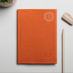 City notebook Barcelona orange personalised branded corporate gift corporate events