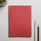 City notebook Barcelona red personalised branded corporate gift brand activation