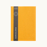 City notebook Barcelona yellow personalised branded corporate gift executive gifting