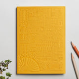 City notebook London yellow personalised branded corporate gift brand activation