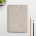 City notebook Los Angeles grey personalised branded corporate gift VIP client events