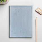City notebook Los Angeles light blue personalised branded corporate gift corporate events