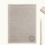 City notebook Madrid grey personalised branded corporate gift VIP client events