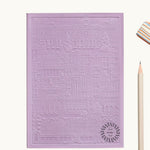City notebook Madrid lavender personalised branded corporate gift premium corporate swag