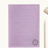 City notebook Madrid lavender personalised branded corporate gift premium corporate swag