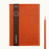City notebook Madrid orange personalised branded corporate gift executive gifting