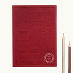 City notebook Madrid red personalised branded corporate gift executive gifting