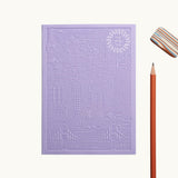 City notebook San Francisco lavender personalised branded corporate gift premium corporate swag