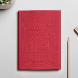 City notebook Stockholm red personalised branded corporate gift executive gifting