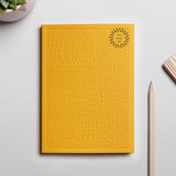 City notebook Stockholm yellow personalised branded corporate gift brand activation